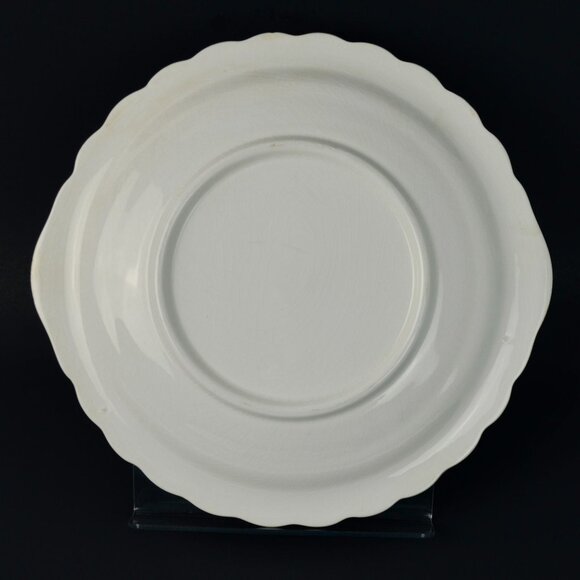 Unmarked Vintage Large Floral Serving Platter Ceramic - Picture 7 of 7